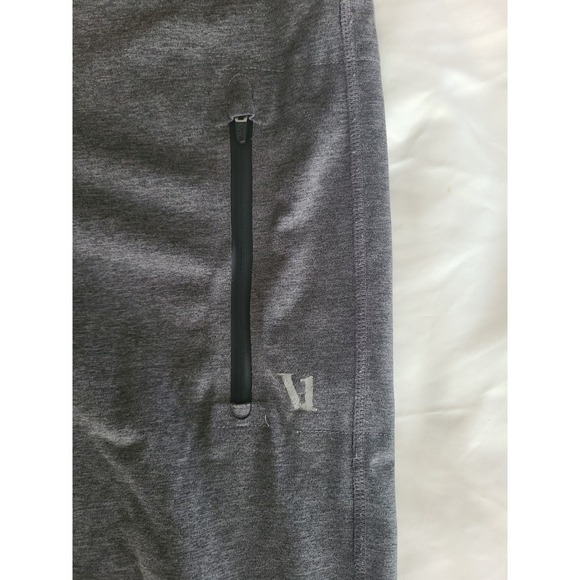Vuori Mens Sunday Performance Jogger Charcoal Heather Size Large Zip Pockets - Picture 8 of 16